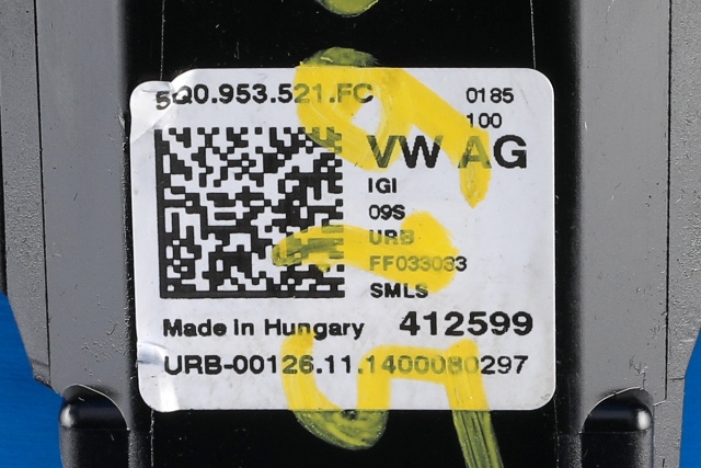 Bryter combi til VW Golf VII 2012-2017 (Fase 1)  (VAG|5Q0 953 521 FC|)