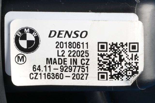 Varmeapparat motor til BMW i3 2013-2022  (DENSO|116360-2027|64.11-9 297 751|)