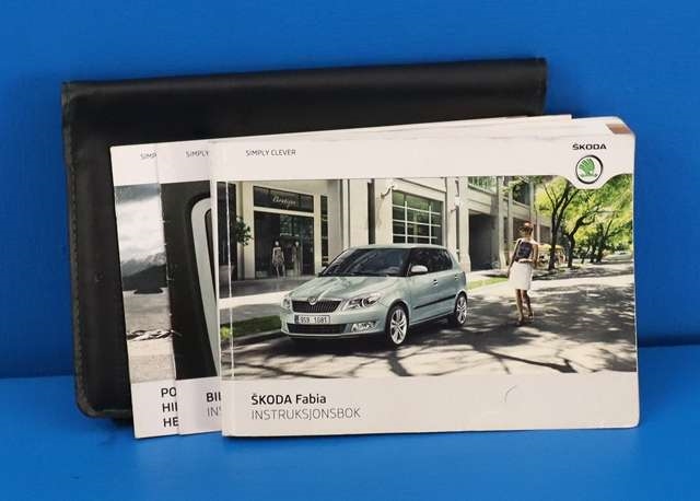 Instruksjonsbok til Škoda Fabia, 2010-2014 (Type II, Fase 2)  