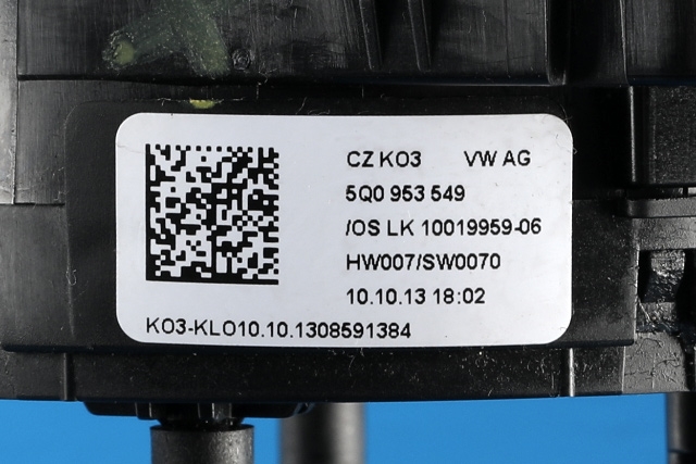 Bryter combi til Škoda Octavia 2013-2016 (Type III, Fase 1)  (VAG|5Q0 953 507 AA|)