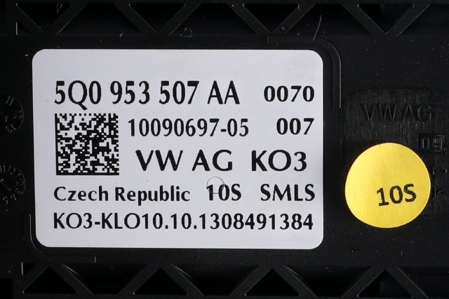 Bryter combi til Škoda Octavia 2013-2016 (Type III, Fase 1)  (VAG|5Q0 953 507 AA|)