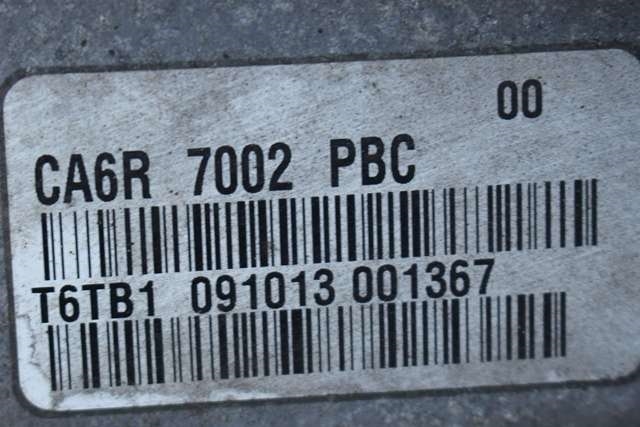 Girkasse manuell til Ford Fiesta 2013-2017 (Type VI, Fase 2)  (FORD|CA6R-7002-PBC|)