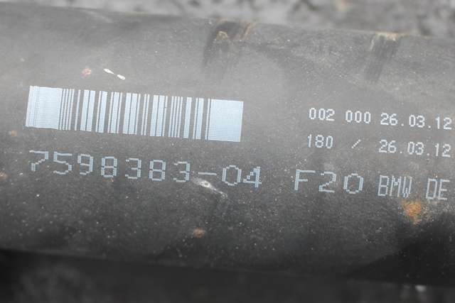 Mellomaksel til BMW 1-Serie 2011-2015 (Fase 1) (F20/F21) (F20/F21) (BMW|7 598 383|)