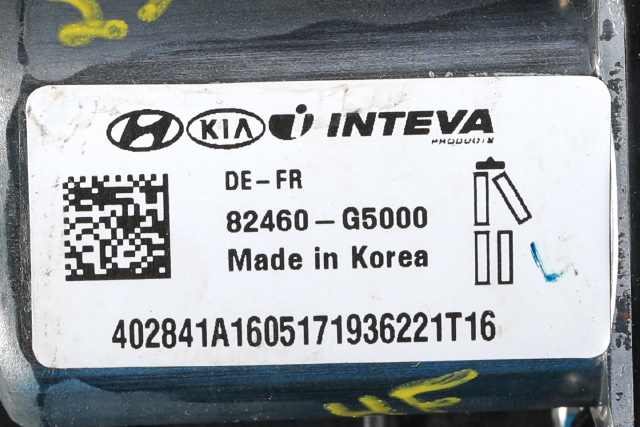 Ruteheis høyre foran til Kia Niro 2016-2021  (KIA|82460-G5000|)