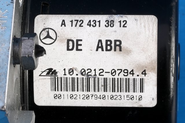 ABS sentral til Mercedes C-Klasse 2011-2014 (Fase 2) (W204) (W204) (MERCEDES|A 172 431 38 12|A 172 901 41 00|)