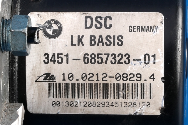 ABS sentral til BMW 1-Serie 2011-2015 (Fase 1) (F20/F21) (F20/F21) (BMW|34.51-6 857 323|6 857 324|)