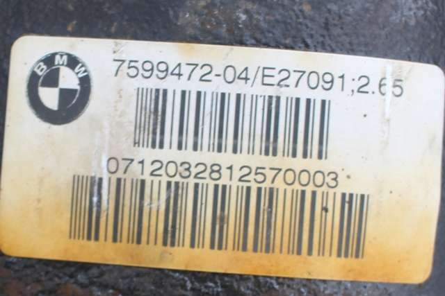 Kardang klokke bak til BMW 1-Serie 2011-2015 (Fase 1) (F20/F21) (F20/F21) (BMW|7 599 472|)