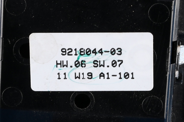 Bryter ruteheis førerdørspanel til BMW X6 2008-2014 (E71/E72) (E71/E72) (BMW|9 218 044|)
