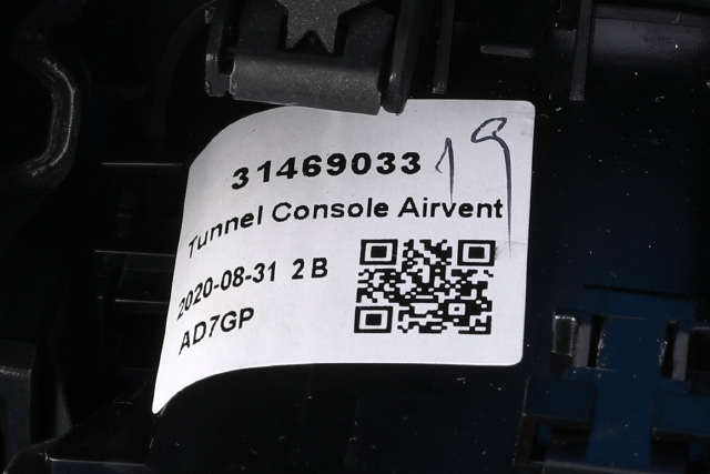 Dashbord friskluftdyse til Polestar 2 2020-->>  (VOLVO|31469033|)