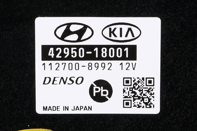 Styreenhet diverse til Hyundai Ioniq Electric 2016-2019 (Fase 1)  (DENSO|112700-8992|42950-18001|)