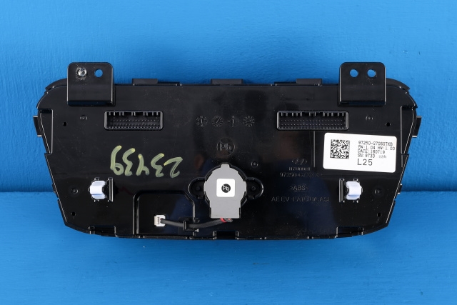 Varmeapparat betjening til Hyundai Ioniq Electric 2016-2019 (Fase 1)  (HYUNDAI|97250-G7060TKB|)