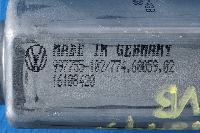 Ruteheis, kun motor, venstre bak til VW Golf VI 2008-2012  (VAG|1K0 959 703 AL|)