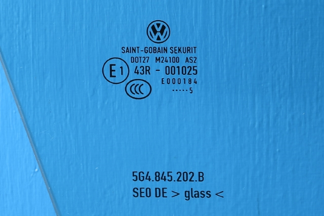 Siderute høyre foran til VW e-Golf 2014-2017 (Fase 1)  (VAG|5G4 845 202 B|)