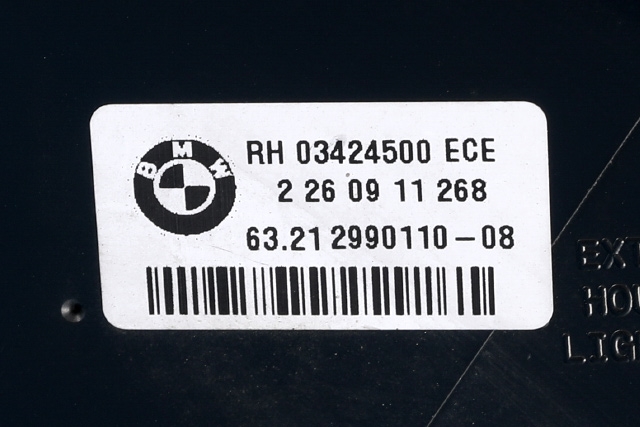 Baklykt høyre ytre til BMW X1 2009-2015 (E84) (E84) (BMW|63.21-2 990 110|)