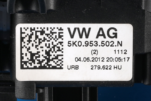 Bryter combi til Škoda Octavia 2009-2013 (Type II, Fase 2)  (VAG|5K0 953 521 BL|)