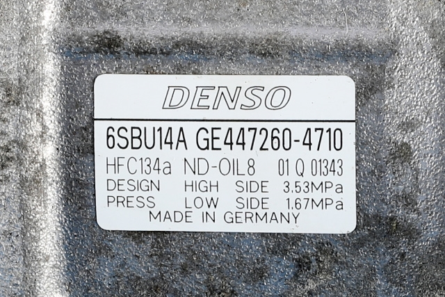 Aircondition kompressor til BMW 5-Serie 2010-2017 (F10/F11) (F10/F11) (DENSO|447260-4710|)