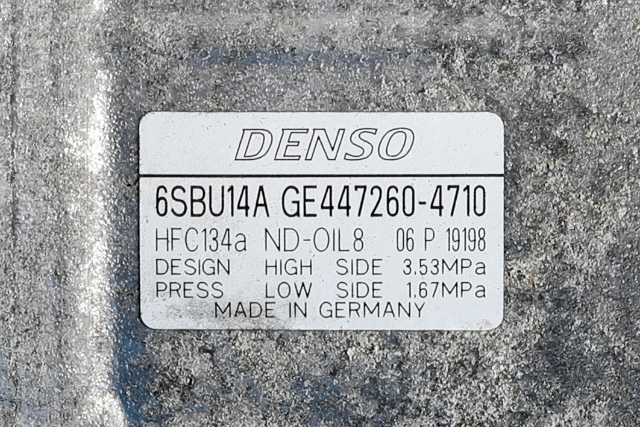 Aircondition kompressor til BMW 1-Serie 2011-2015 (Fase 1) (F20/F21) (F20/F21) (DENSO|447260-4710|)