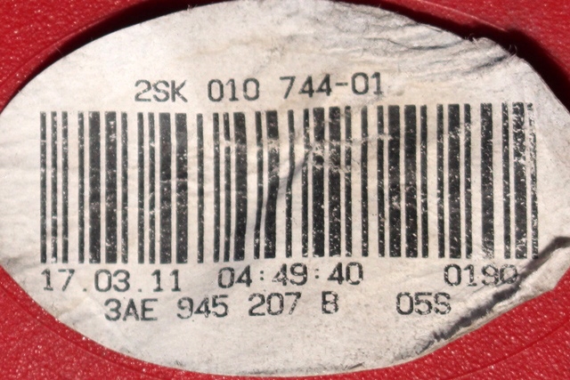 Baklykt venstre ytre til VW Passat 2011-2015 (B7) (B7) (VAG|3AE 945 207 B|)