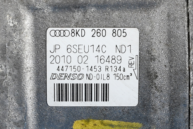 Aircondition kompressor til Audi A5 2007-2016 (Type I) (DENSO|447150-1453|8KD 260 805|)