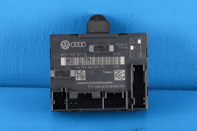 Styreenhet dør høyre foran til Audi A4 2007-2014 (Type IV) (B8) (B8) (VAG|8K0 959 792 B|)