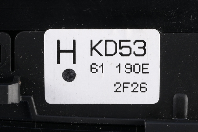 Varmeapparat betjening til Mazda CX-5 2012-2017 (Type I)  (MAZDA|KD53-61-190E|)