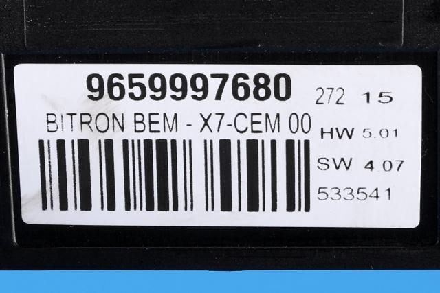 Styreenhet dør høyre foran til Citroën C4 2011-2017 (Type II) (CITROEN|96 599976 80|)