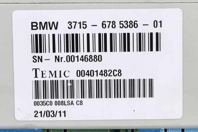 Styreenhet nivå/luftfjæring til BMW X6 2008-2014 (E71/E72) (E71/E72) (BMW|37.15-6 785 386|)