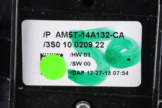 Bryter ruteheis førerdørspanel til Ford Focus 2011-2014 (Type III, Fase 1)  (FORD|AM5T-14A132-CA|)