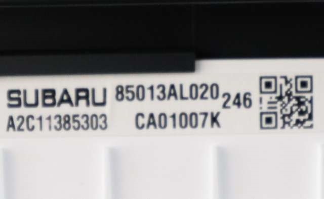Instrumentpanel til Subaru Outback 2015-2020 (Type V) (SUBARU|85013-AL020|)