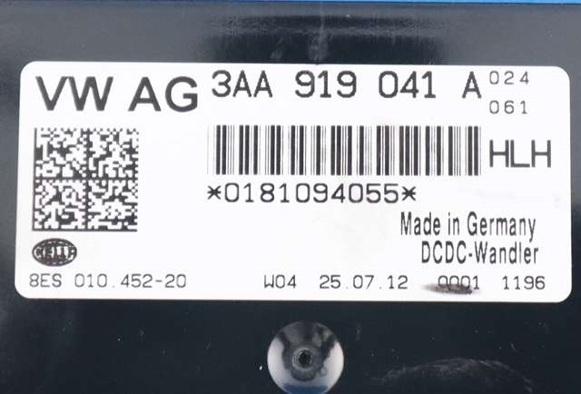 Styreenhet diverse til VW Tiguan 2011-2016 (Type I, Fase 2) (VAG|3AA 919 041 A|)