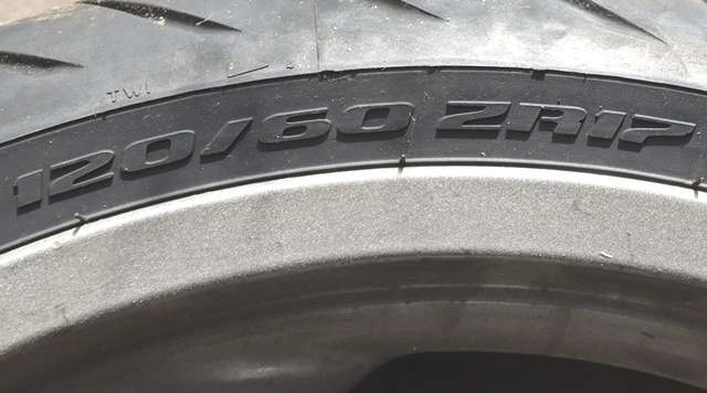 MC, Framhjul til MC Ducati Monster 620 2002-2007 (120 X 60 R 17"|)