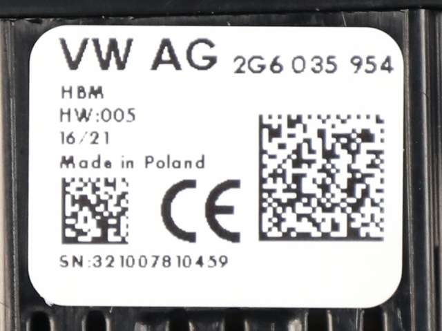 Dashbord diverse til Audi Q4 e-tron 2021-->>  (VAG|2G6 035 954|)