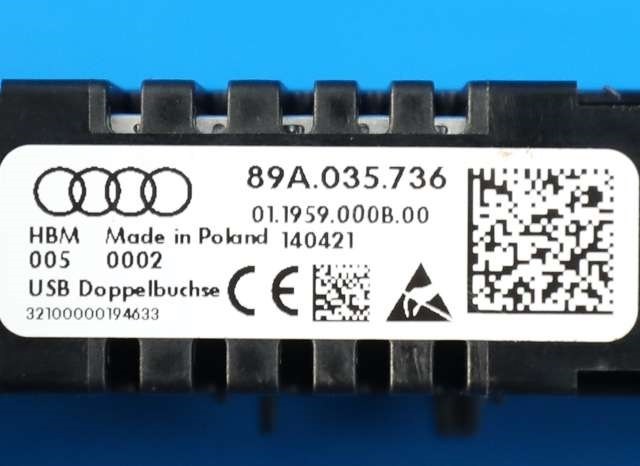 Dashbord diverse til Audi Q4 e-tron 2021-->>  (VAG|89A 035 736|)
