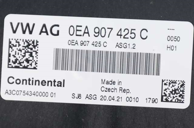 Styreenhet motor til Audi Q4 e-tron 2021-->>  (VAG|0EA 907 425 C|)
