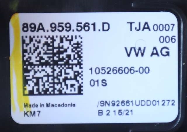 Taklyspanel til Audi Q4 e-tron 2021-->>  (VAG|89A 959 561 D|)