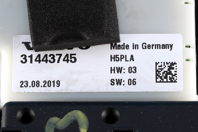 Taklyspanel til Volvo V60 / V60 CC 2018-->> (Type II)  (VOLVO|31443745|)
