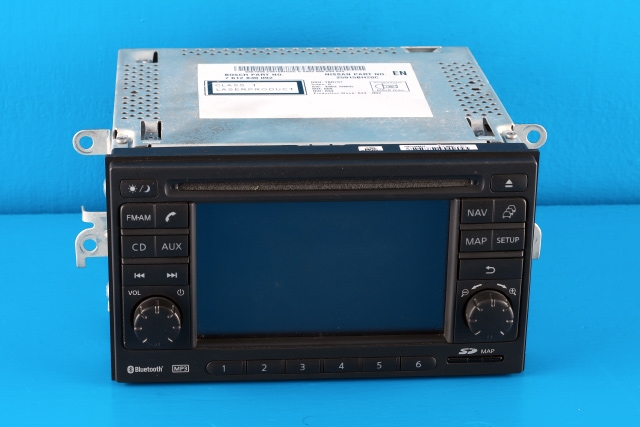Bilstereo navigasjon til Nissan Qashqai, 2010-2014 (Type I, Fase 2)  (NISSAN|25915-BH20C)