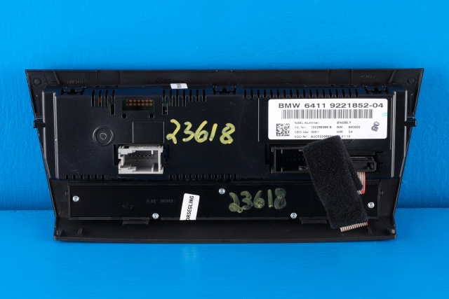 Varmeapparat betjening til BMW 3-Serie 2005-2011 (E90/E91/E92/E93) (E90/E91/E92/E93) (VDO|A2C53398860|64.11-9 221 852|)