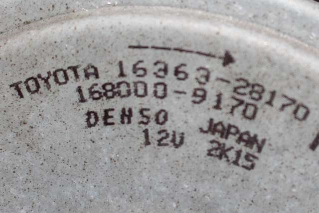 Kjølevifte til Toyota RAV4 2006-2009 (Type III, Fase 1)