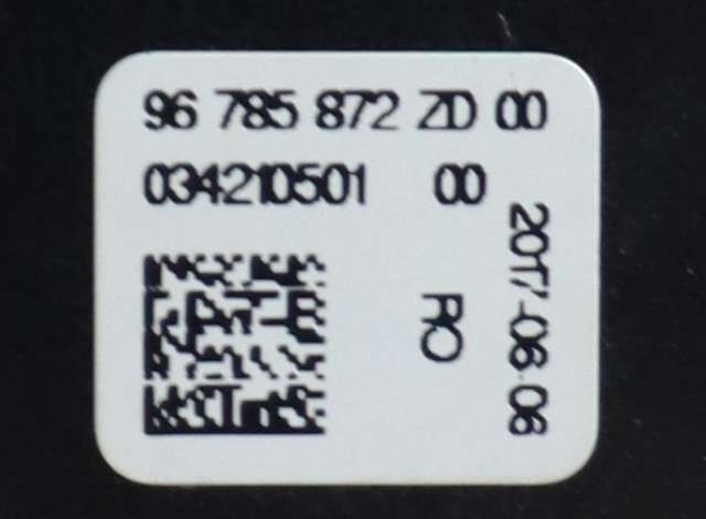 Instrument diverse til Peugeot 308 2013-2021 (Type II)  (PEUGEOT|96 785872 ZD|)