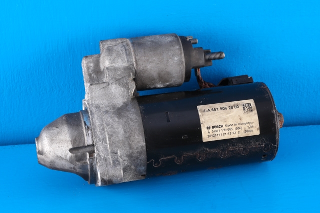 Starter diesel til Mercedes E-Klasse 2009-2013 (Fase 1) (W212) (W212) (BOSCH|0 001 139 065|A 651 906 28 00|)