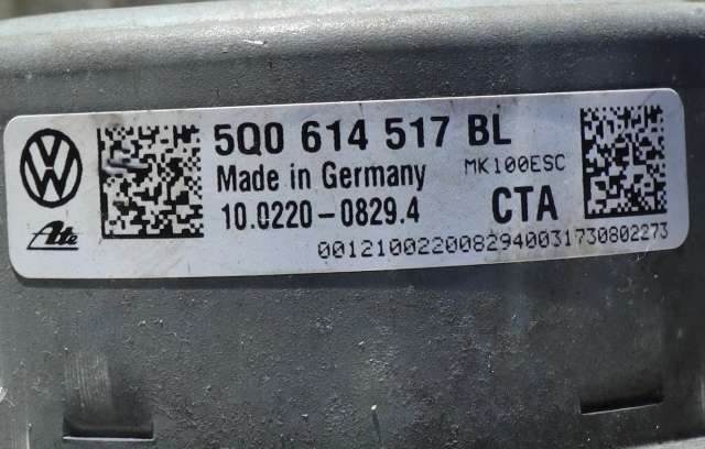 ABS sentral til VW Golf VII 2017-2020 (Fase 2) (VAG|5Q0 614 517 BL|)