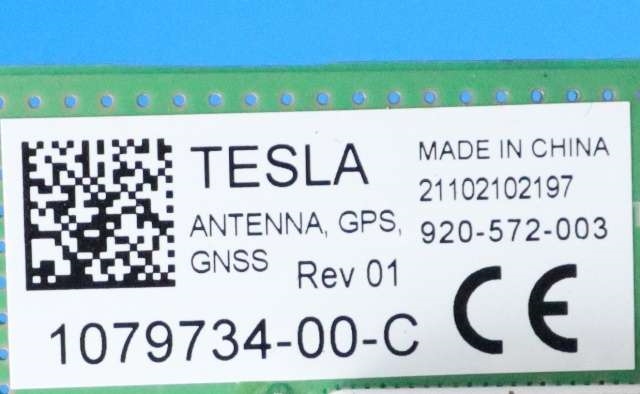Antenne navigasjon til Tesla Model 3 2018-2023 (Fase 1)  (TESLA|1079734-00-C|)