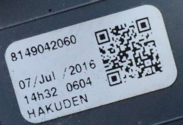 Baklykt fra støtfanger venstre til Toyota RAV4 2016-2019 (Type IV, Fase 2) (TOYOTA|81490-42060|)