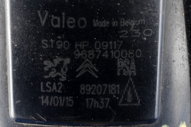 Tåkelykt høyre foran til Citroën Berlingo 2008-2015 (Type II, Fase 1)  (CITROEN|96 874100 80|)