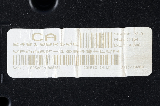 Instrumentpanel til Nissan Qashqai 2010-2014 (Type I, Fase 2)  (NISSAN|24810-BR50E|)