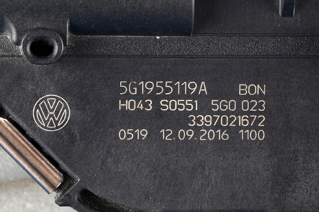 Viskermotor frontrute komplett m/overføring til VW e-Golf 2014-2017 (Fase 1)  (VAG|5G1 955 023 C|)