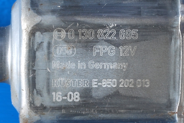 Ruteheis, kun motor, venstre bak til VW e-Golf 2014-2017 (Fase 1)  (VAG|5Q0 959 811|)