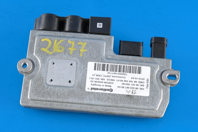 Styreenhet start/stopp til Peugeot Partner 2015-2019 (Type II, Fase 2)  (PEUGEOT|98 020967 80|)