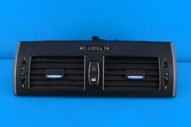 Dashbord friskluftdyse midtkonsoll til BMW X3, 2007-2010 (Fase 2) (E83) (E83) 